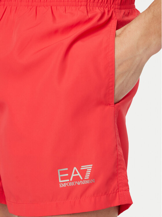 EA7 Emporio Armani EA7 Emporio Armani Шорти для плавання 7M001677 AF13019 M4093 Червоний Regular Fit