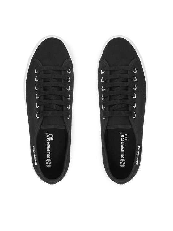 Superga Superga Tenisenes Platform Leggera S2142ZW Melns
