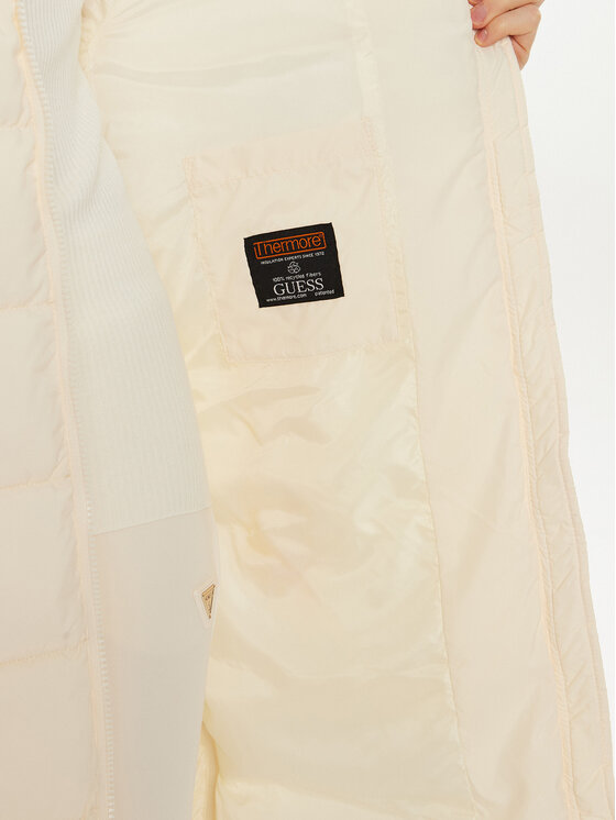 Guess Guess Geacă de iarnă V4BL04 WFYE2 Bej Regular Fit
