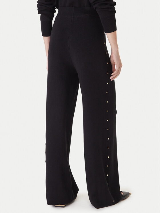 LOLA CASADEMUNT LOLA CASADEMUNT Штани з тканини LF2514002 Чорний Regular Fit