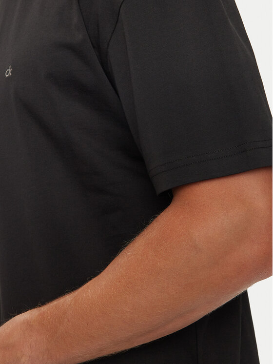 Calvin Klein Calvin Klein T-särk Neck Logo K10K114091 Must Regular Fit