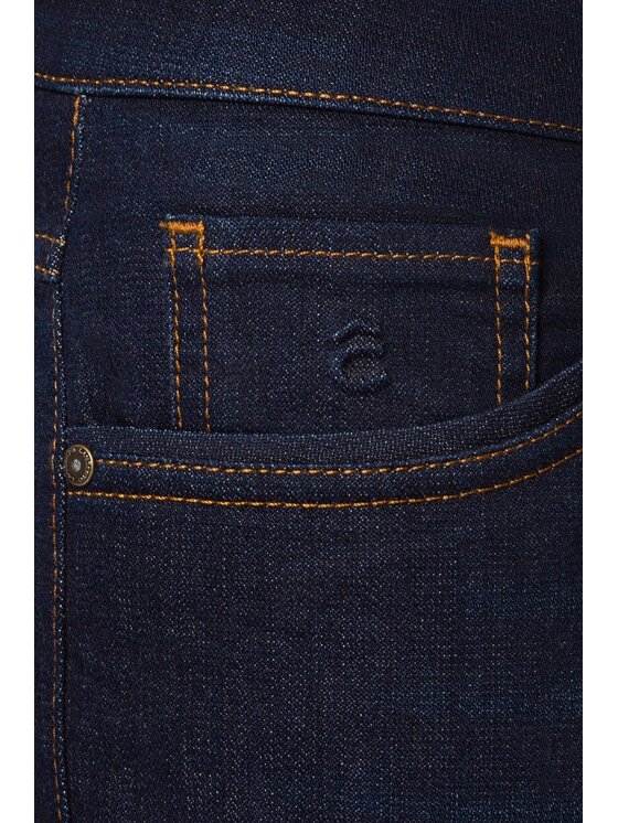 Lancerto Lancerto Jeansy Inwood Granatowy Slim Fit