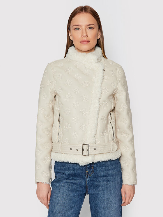 Giacca in similpelle Gretel W1BL23 WEB00 Beige