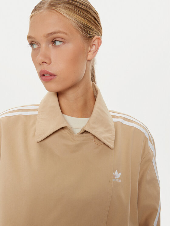 adidas adidas Trench adicolor IZ0382 Bež Loose Fit
