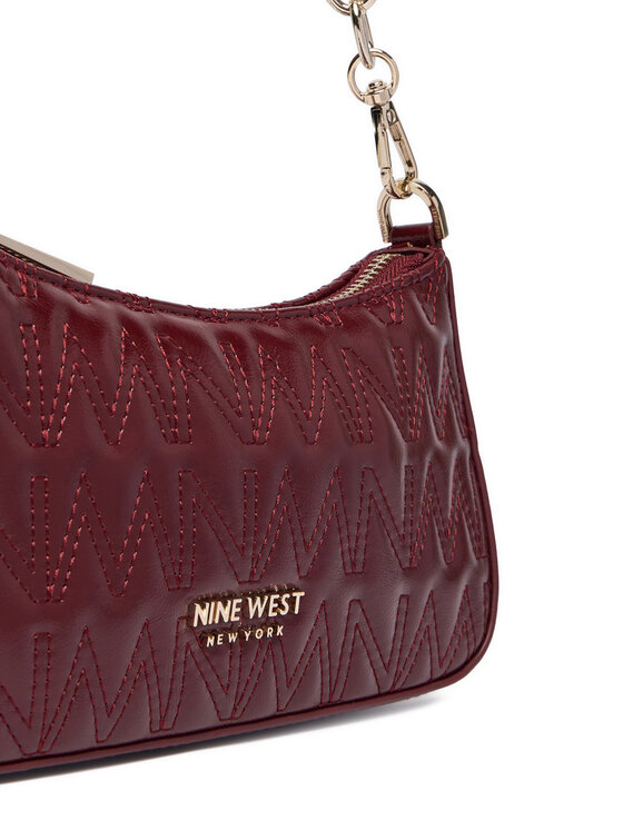 Nine West Nine West Handtasche CEO-SILKEN GLOW-LA482-7888 Dunkelrot
