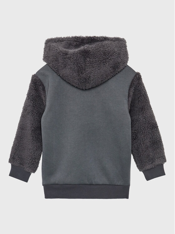 United Colors Of Benetton United Colors Of Benetton Majica dugih rukava 34NEG501K Siva Regular Fit