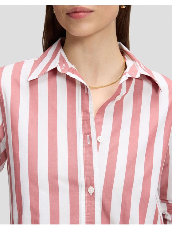 Lee Lee Koszula CLASSIC SHIRT Różowy Regular Fit