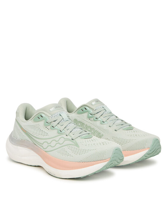 Saucony Saucony Skriešanas apavi Ride 19 S11055 Zaļš