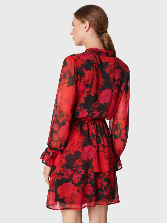 Rinascimento Rinascimento Kasdieninė suknelė CFC0111381003 Raudona Regular Fit