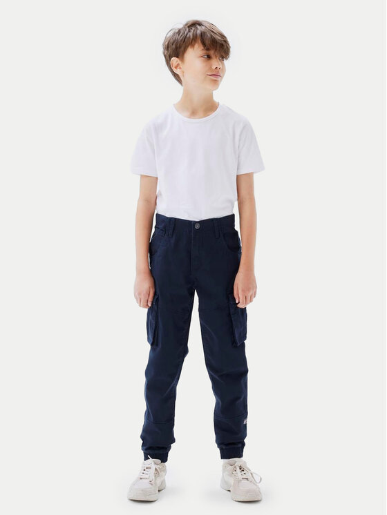 NAME IT Stoffhose - Kinderkleidung, Größe 134 Dunkelblau Bamgo 13151735