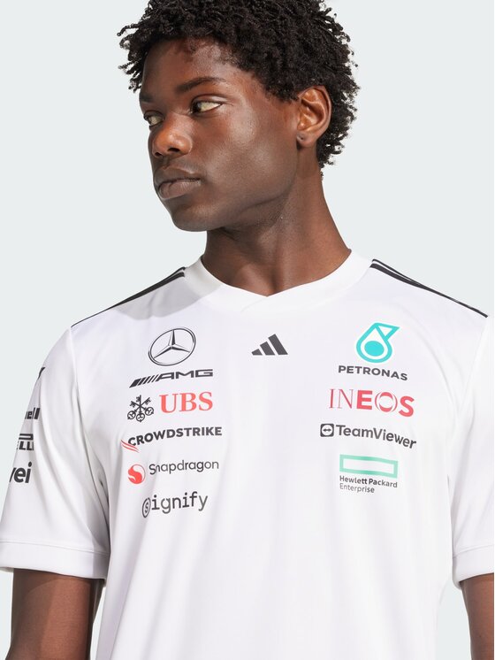 adidas adidas T-Shirt 148151 Biały Regular Fit