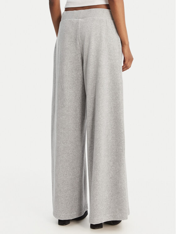 Juicy Couture Juicy Couture Спортивні штани Yuka JCBBJ225803 Сірий Wide Leg