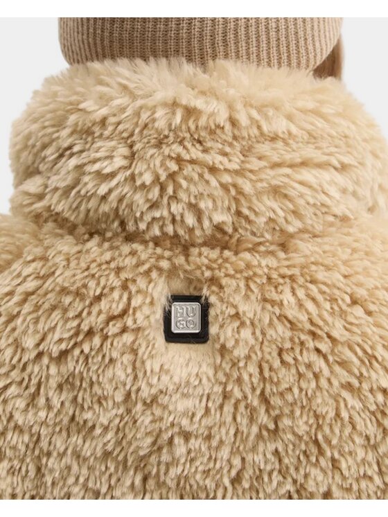 HUGO HUGO Bezrękawnik 50522395 10264088 Beżowy Regular Fit