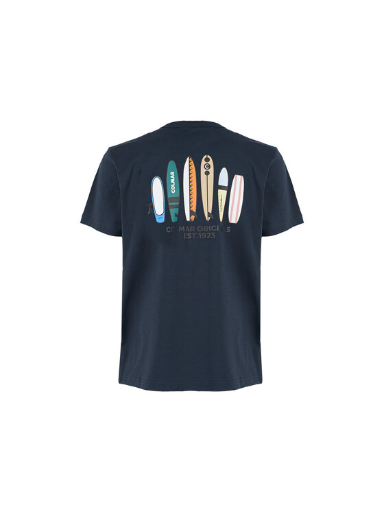 Colmar Colmar T-shirt 75436SH68 Blu Regular Fit