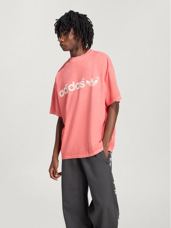 adidas Originals adidas Originals T-Shirt 173264 Czerwony Regular Fit