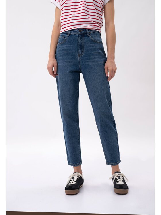 Volcano Volcano Jeansy D-MAMMA Niebieski Regular Fit