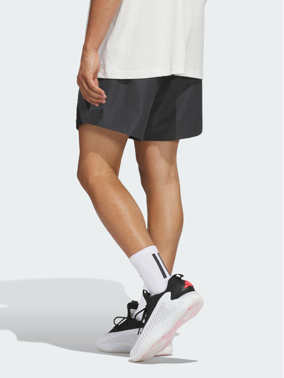 adidas adidas Szorty sportowe 152273 Szary Loose Fit
