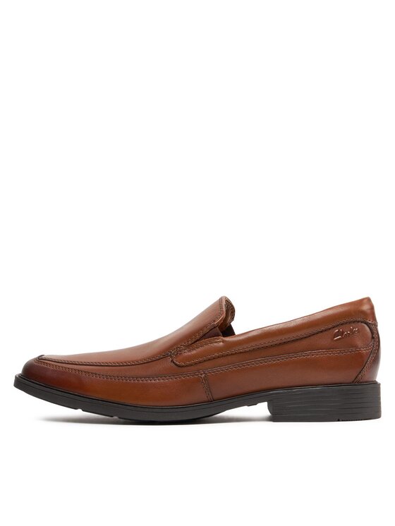 Clarks Clarks Лоуфъри Tilden Free 261300987 Кафяв