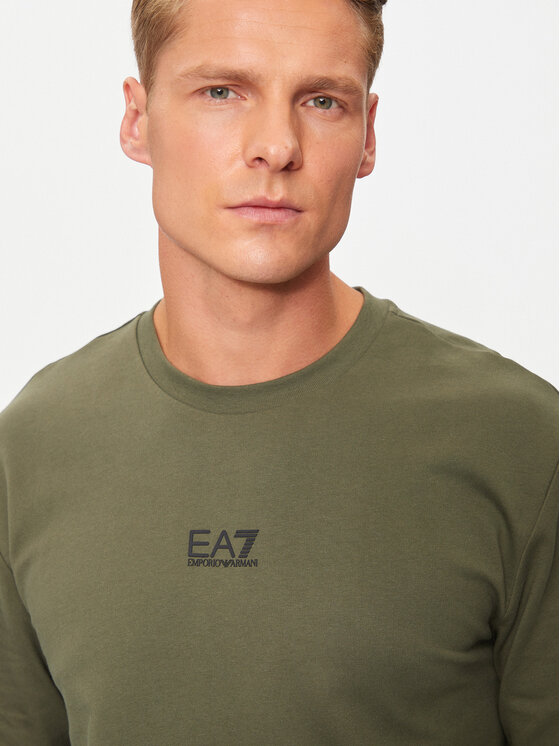 EA7 Emporio Armani EA7 Emporio Armani Felpa 8NPM30 PJVRZ 1846 Verde Regular Fit