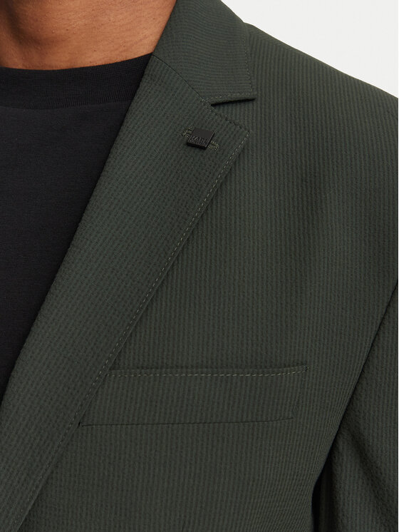 KARL LAGERFELD KARL LAGERFELD Сако 155280-562034 Тъмнозелен Slim Fit