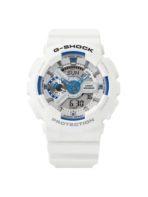 Casio Casio Zegarek GA-110HDS-7AER Biały