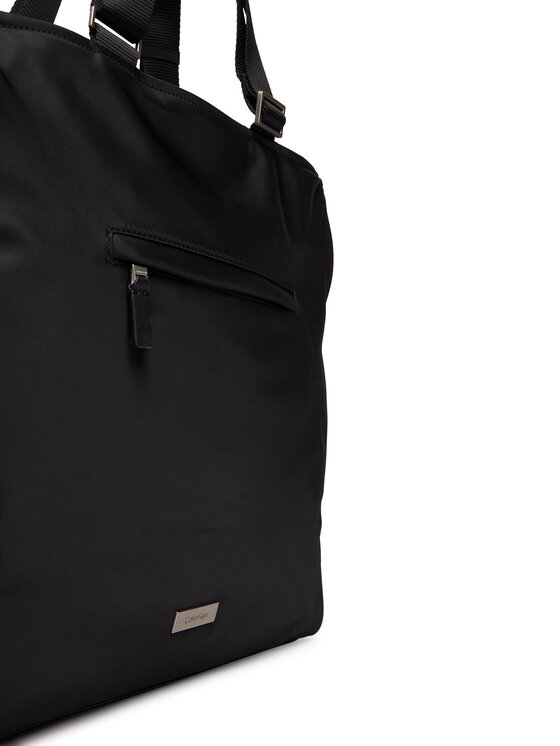 Calvin Klein Calvin Klein Taška Sleek Pocket Tote LV04D3340G Čierna