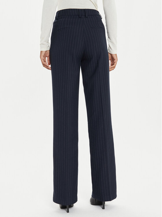 Morgan Morgan Hlače 242-PLENO.F Tamnoplava Flare Fit