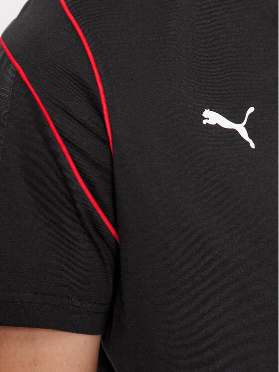 Puma Puma T-särk Ferrari Race Mt7 620938 Must Regular Fit