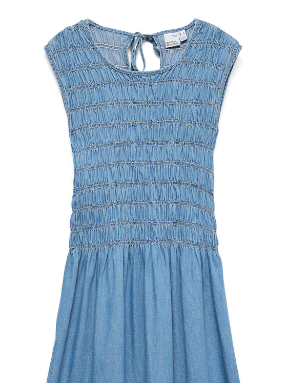 Vero Moda Vero Moda Φόρεμα τζιν Nerina 10346564 Μπλε Regular Fit