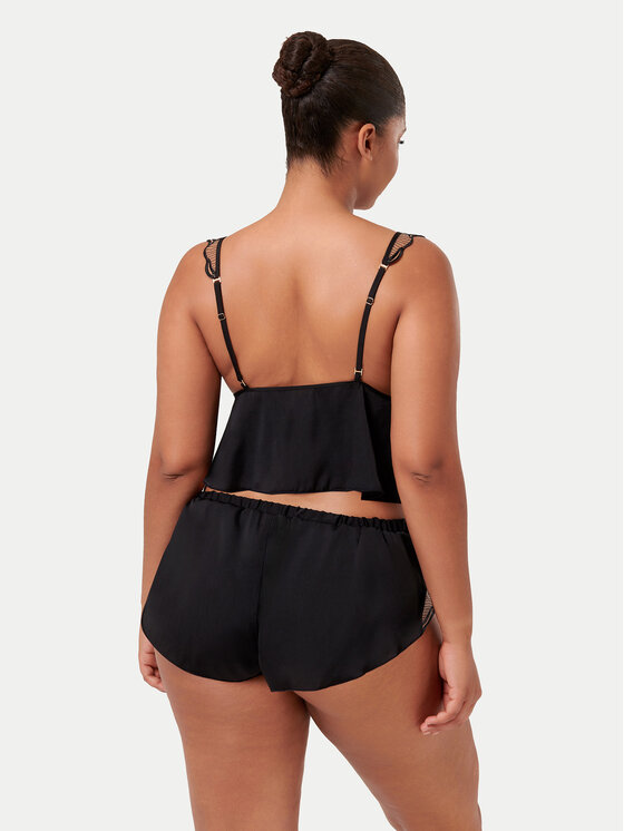 Bluebella Bluebella Pidžama Marabel 42382 Crna Basic Fit