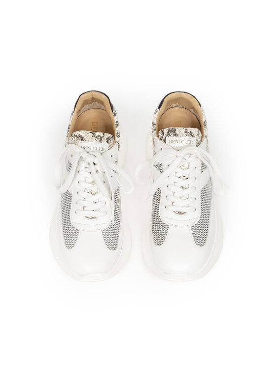 Deni Cler Milano Deni Cler Milano Sneakersy T-DC-B613-F2-77-10-1 Biały