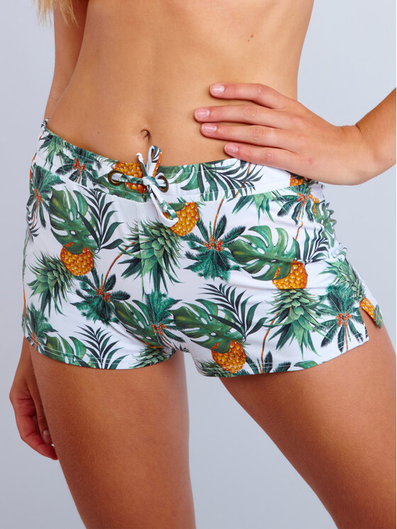 Banana Moon Banana Moon Plážové šortky PALMSPRING Biela