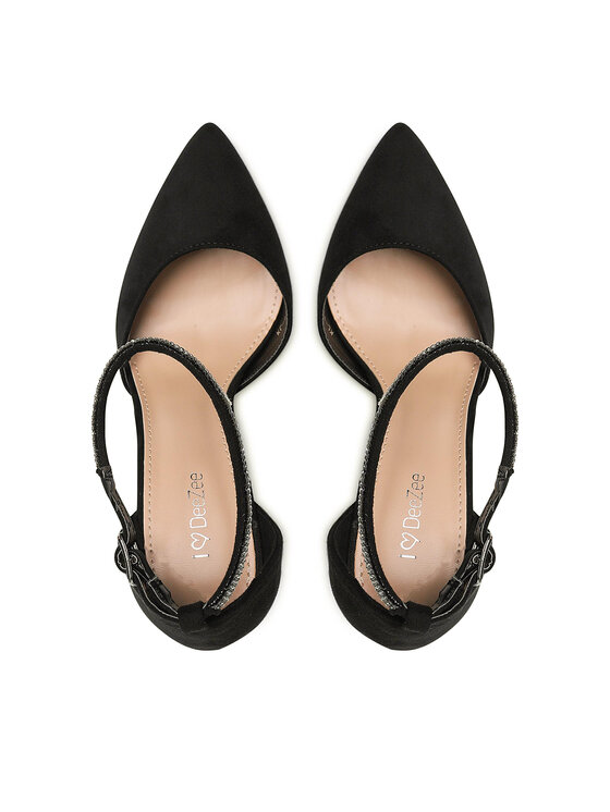 DeeZee DeeZee Halbschuhe KL-091201-01 Schwarz