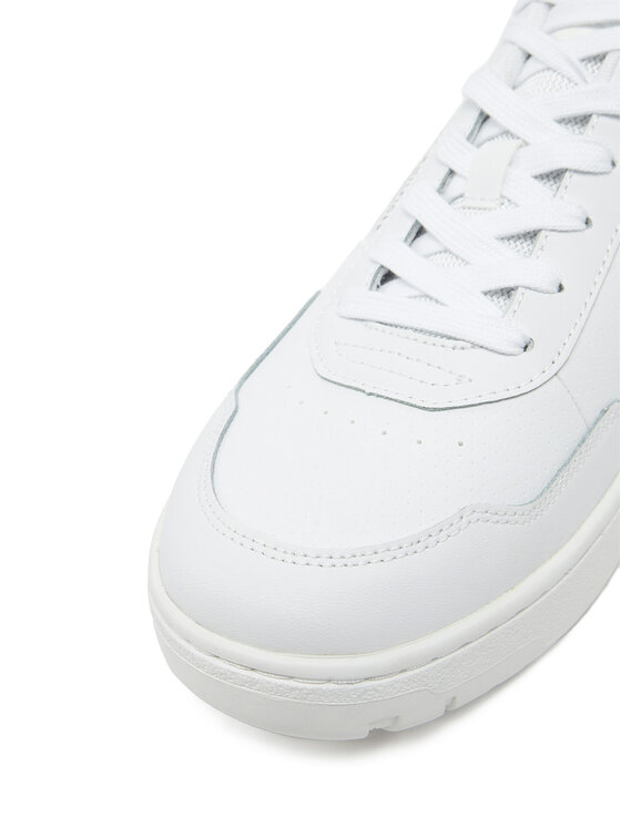 Tommy Hilfiger Tommy Hilfiger Sneakers Th Basket Core Lth Pinperf FM0FM05466 Alb