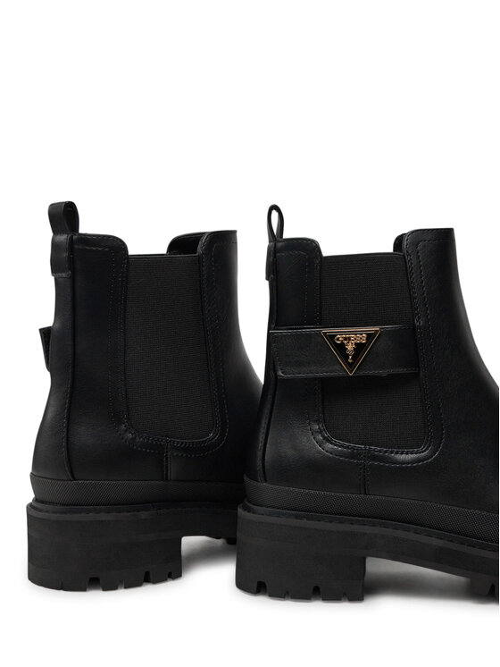 Guess Guess Μποτάκια Bensly FLFBEN ELE10 Μαύρο