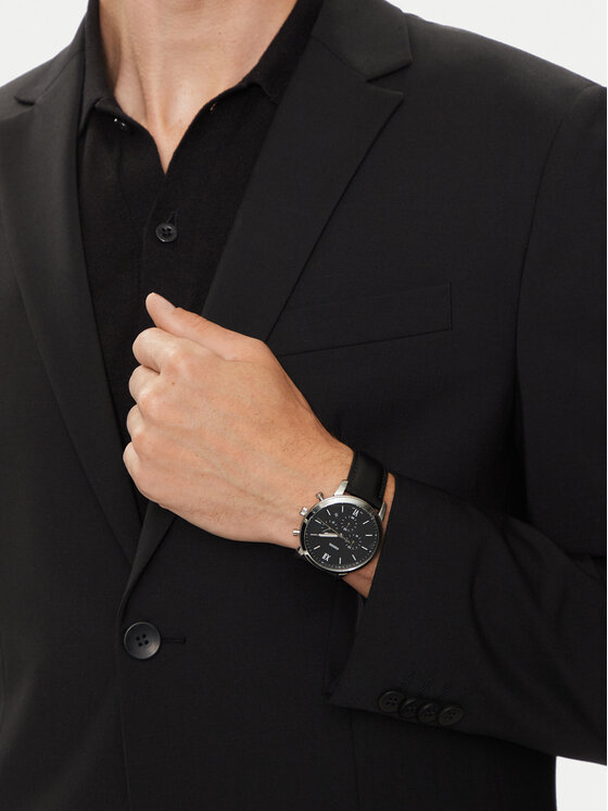 Fossil Fossil Laikrodis Neutra Chrono FS5452 Juoda