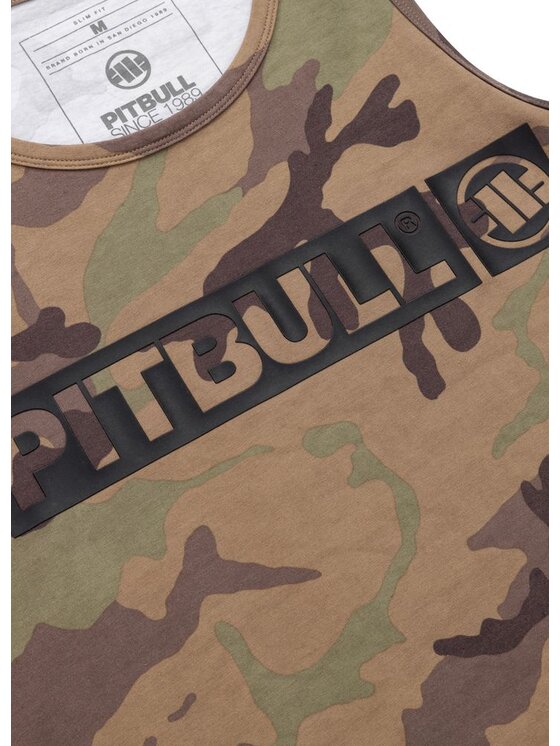 PITBULL PITBULL Tank top Tank Kolorowy Regular Fit