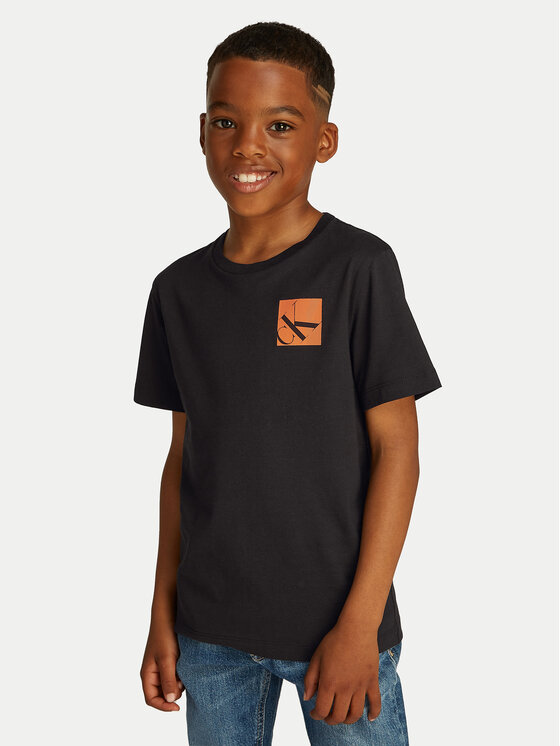 Calvin Klein Jeans Calvin Klein Jeans T-shirt Shifted IB0IB02351 Nero Regular Fit