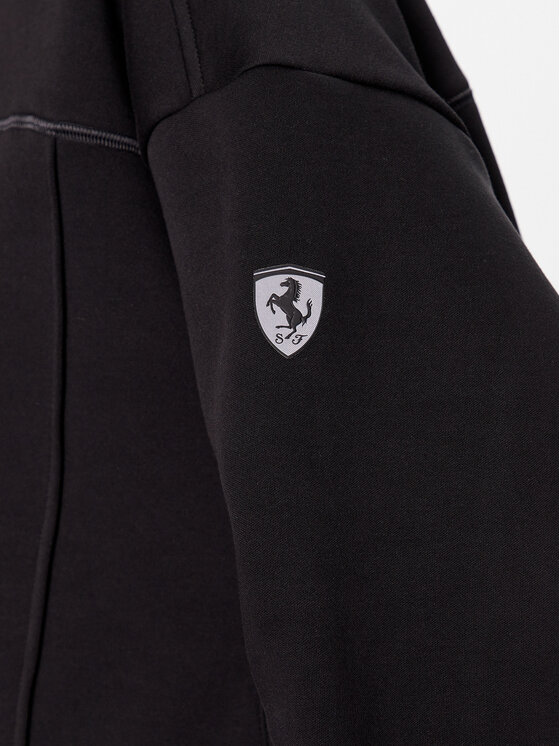 Puma Puma Džemperis Ferrari Style 538336 Juoda Loose Fit