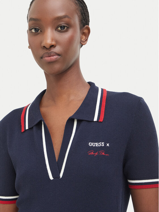 Guess Guess Плетена рокля W6BK98 Z2277 Тъмносин Regular Fit