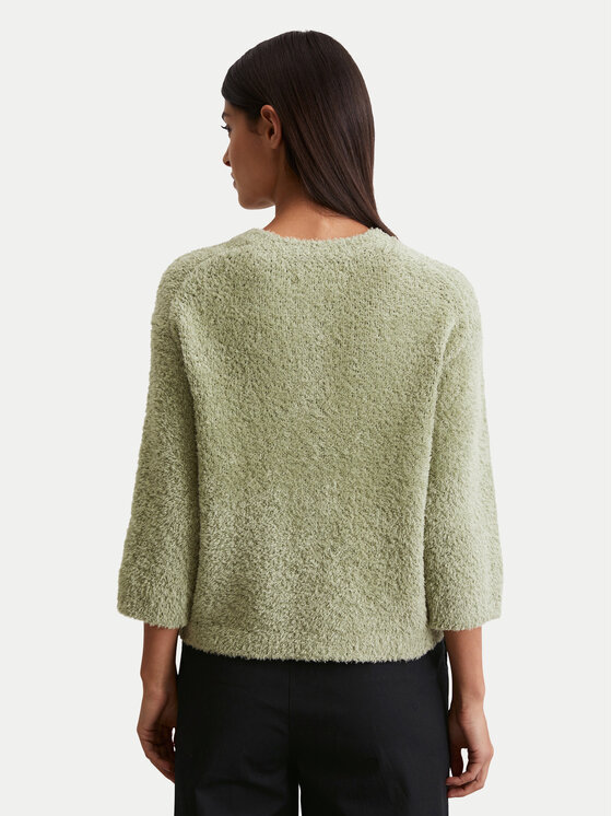 Marc O'Polo Marc O'Polo Pletena jopica 506 6045 61059 Zelena Relaxed Fit