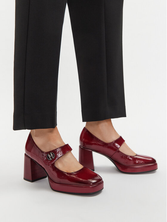 Hispanitas Hispanitas Halbschuhe HI254305 Dunkelrot