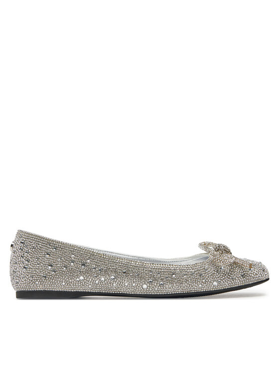 Steve Madden Baleríny Nilsa-R SM11003518 Strieborná