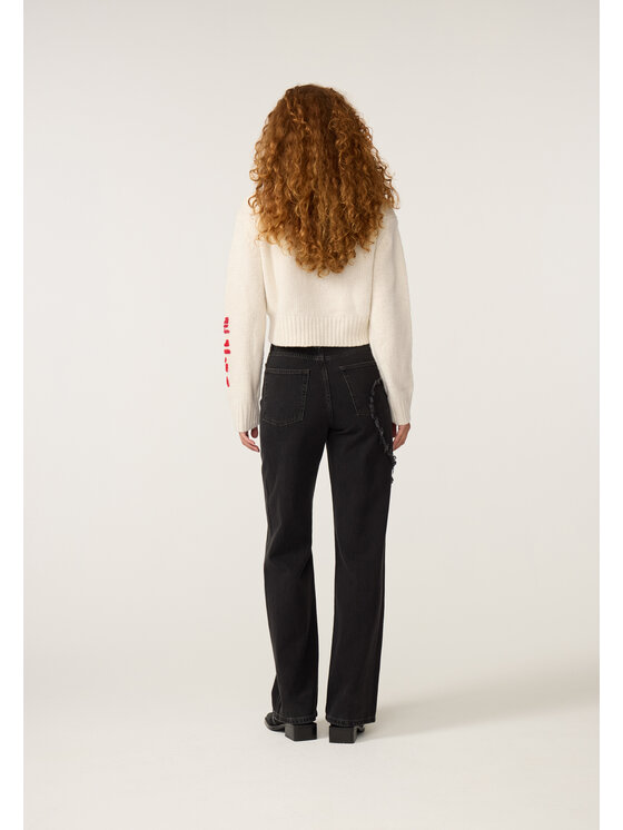 Fabienne Chapot Fabienne Chapot Sweter 6903-1607-175 Biały Regular Fit
