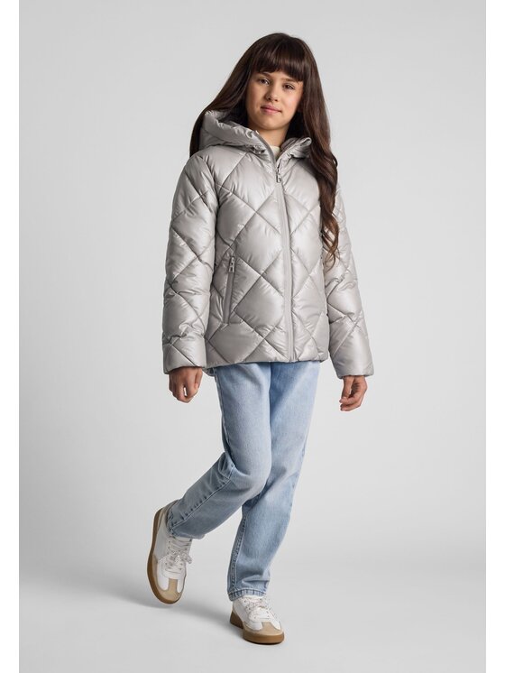 minoti minoti Kurtka zimowa 26coat70 Srebrny Regular Fit