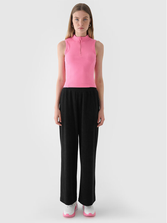 4F 4F Top 4FRAW24TSLEF182-54S Ružová Slim Fit