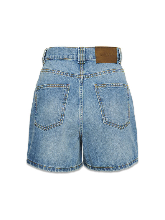La Mania La Mania Pantaloncini di jeans CARLINE Blu Classic Fit