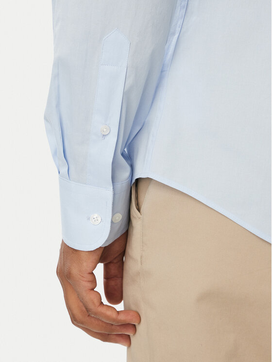 Tommy Hilfiger Tommy Hilfiger Košile MW0MW44710 Světle modrá Slim Fit