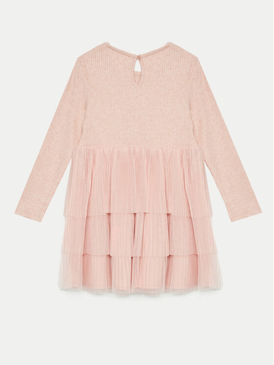United Colors Of Benetton United Colors Of Benetton Sukienka elegancka 4TQFGV022 Różowy Regular Fit