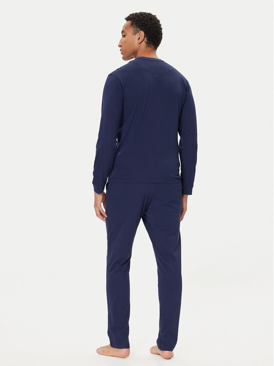 United Colors Of Benetton United Colors Of Benetton Піжама 3VD04P02W Cиній Regular Fit